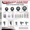 Service Caster 5 Inch Black Polyurethane Wheel Swivel 34 Inch Threaded Stem Caster Service Caster SCC-TS20S514-PPUB-BLK-34212 - alternate 2